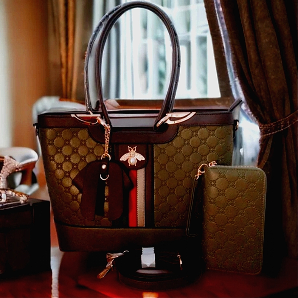 Arcadian Elegance Luxury Tote Bag Collection